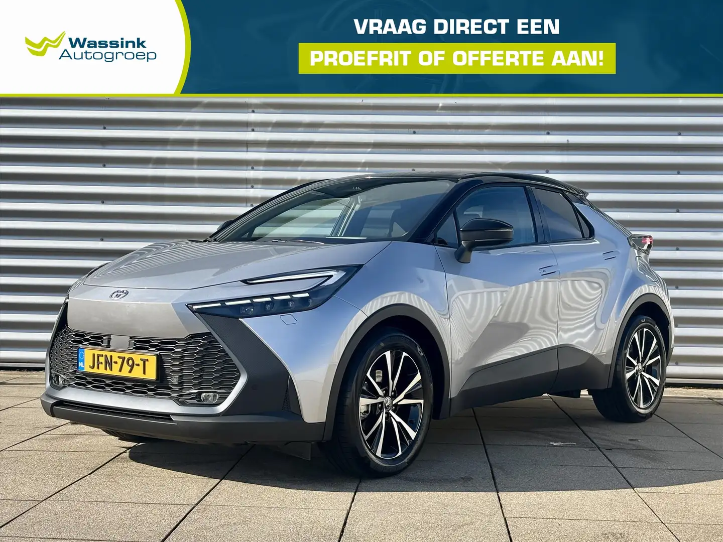 Toyota C-HR 1.8 Hybrid 140pk CVT Automaat Business Plus Groot Gris - 1