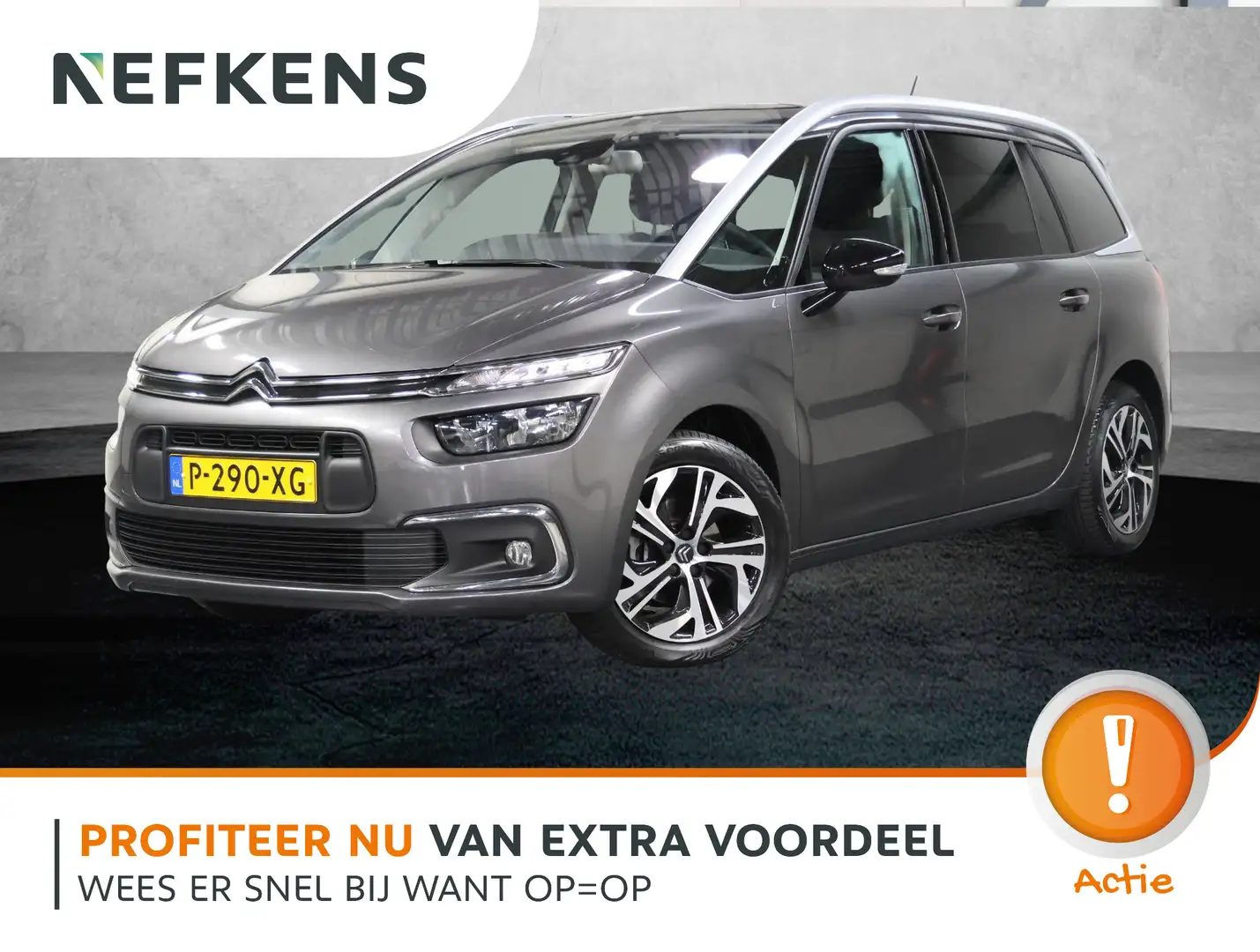 Citroen Grand C4 SpaceTourer 130PK Business | 1ste eigenaar | Trekhaak | Camera Gris - 1
