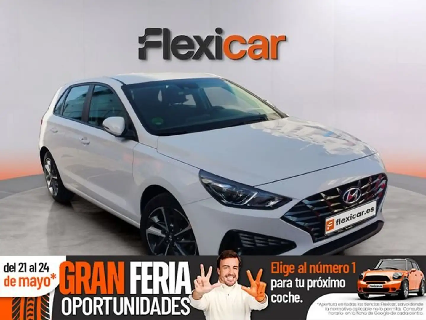 Hyundai i30 1.0 TGDI Klass Fastback LRR Blanco - 1