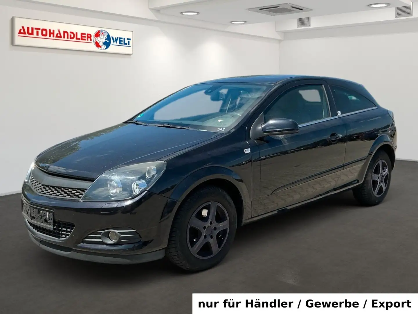 Opel Astra GTC 1.6 16V Xenon Klimaauto T-Leder Tempo Schwarz - 1