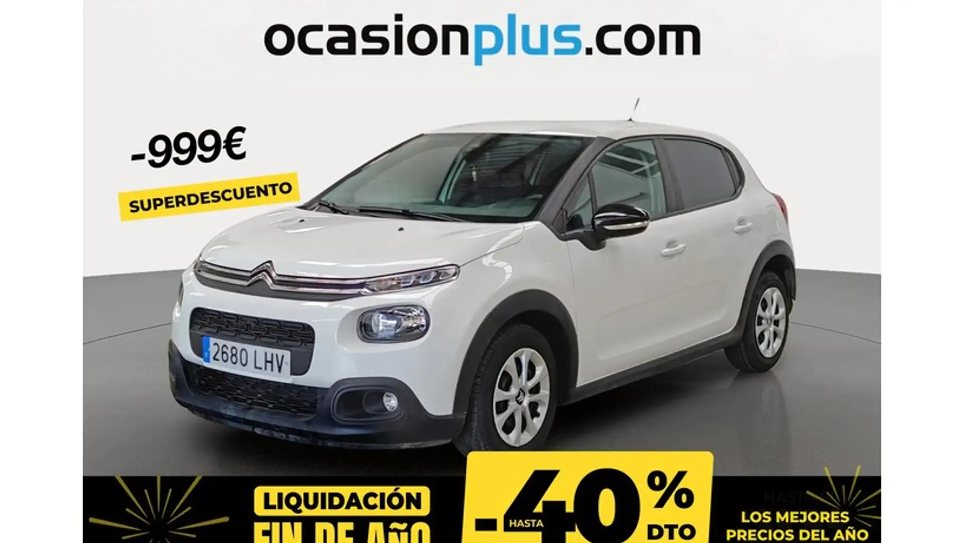 Citroen C3 1.5BlueHDi S&S Feel 100 Blanc - 1