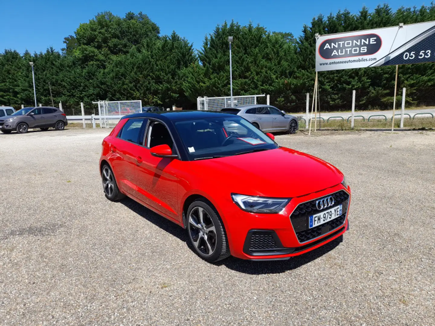 Audi A1 35 TFSI 150CH ADVANCED S TRONIC 7 Rojo - 1