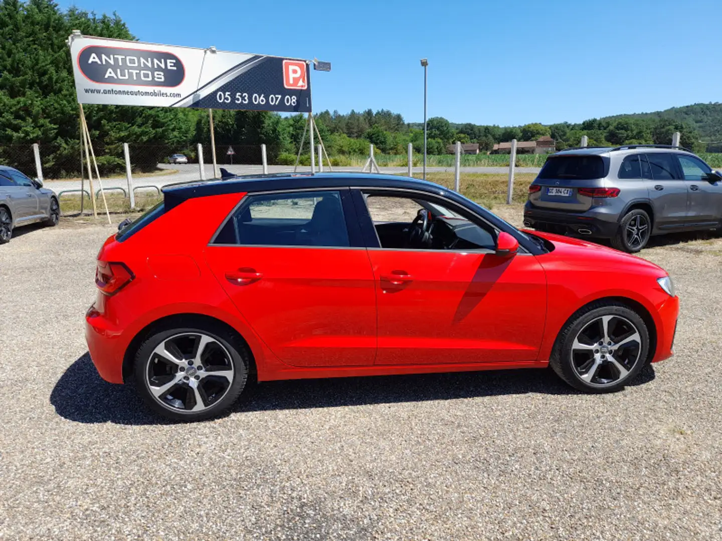 Audi A1 35 TFSI 150CH ADVANCED S TRONIC 7 Rojo - 2