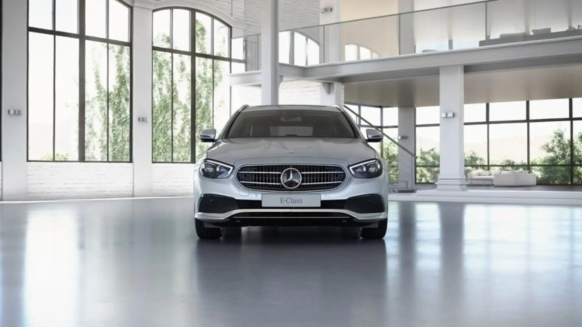 Mercedes-Benz E 300 T de 4M AHK FAP Distronic Memory 360° MBea Silber - 2
