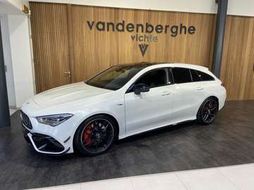 CLA 45 S 4-M performance seats dodehoek 360°camera