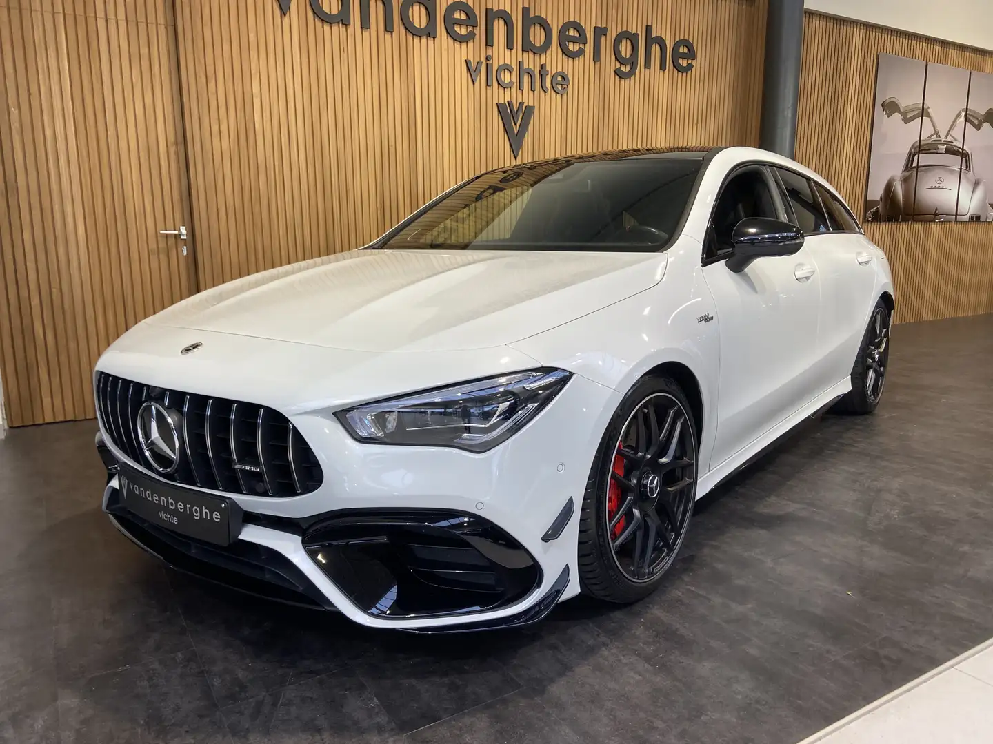 Mercedes-Benz CLA 45 AMG CLA 45 S 4-M performance seats dodehoek 360°camera Weiß - 2