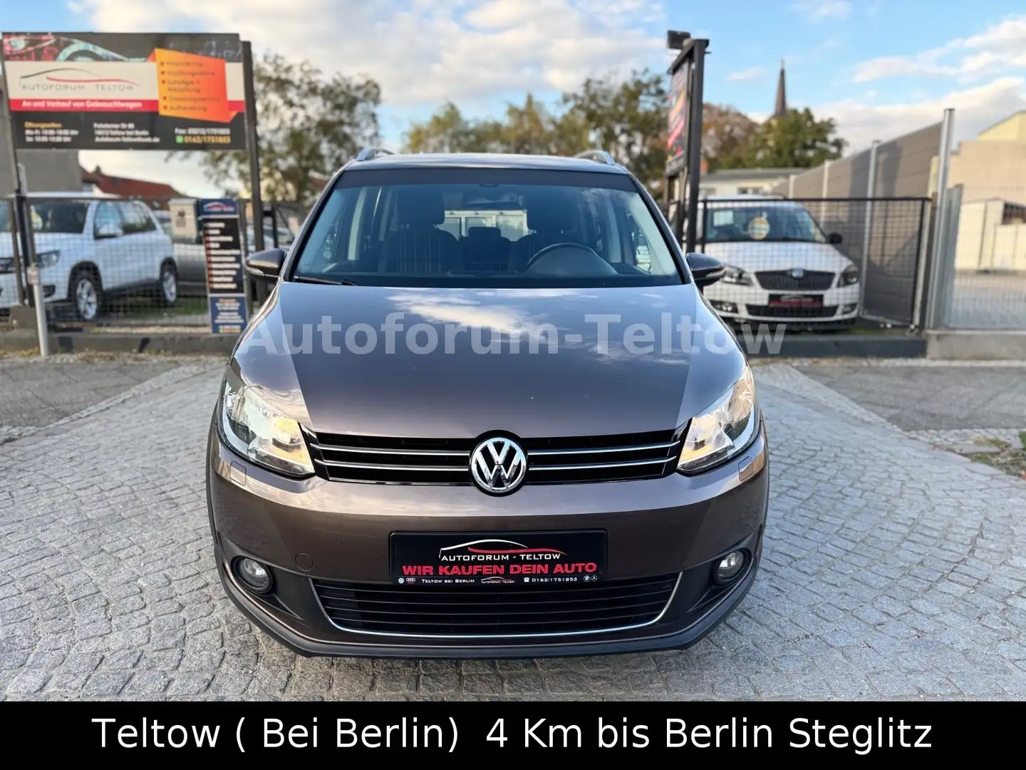 Volkswagen Touran CrossTouran*6-Gang*2.Hand*SHG*AHK*138TKM*TOP*ALU Brun - 2