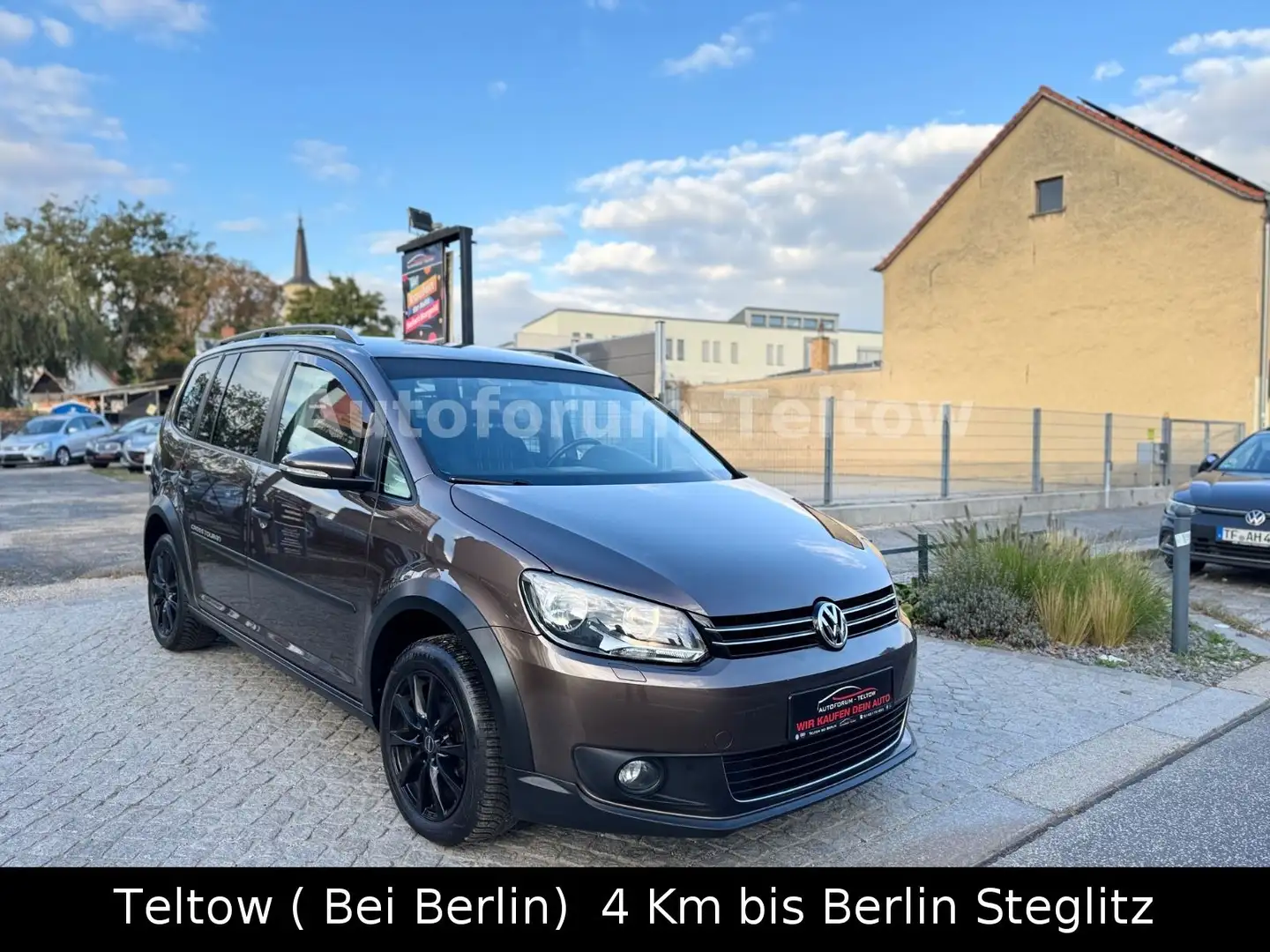 Volkswagen Touran CrossTouran*6-Gang*2.Hand*SHG*AHK*138TKM*TOP*ALU Brun - 1