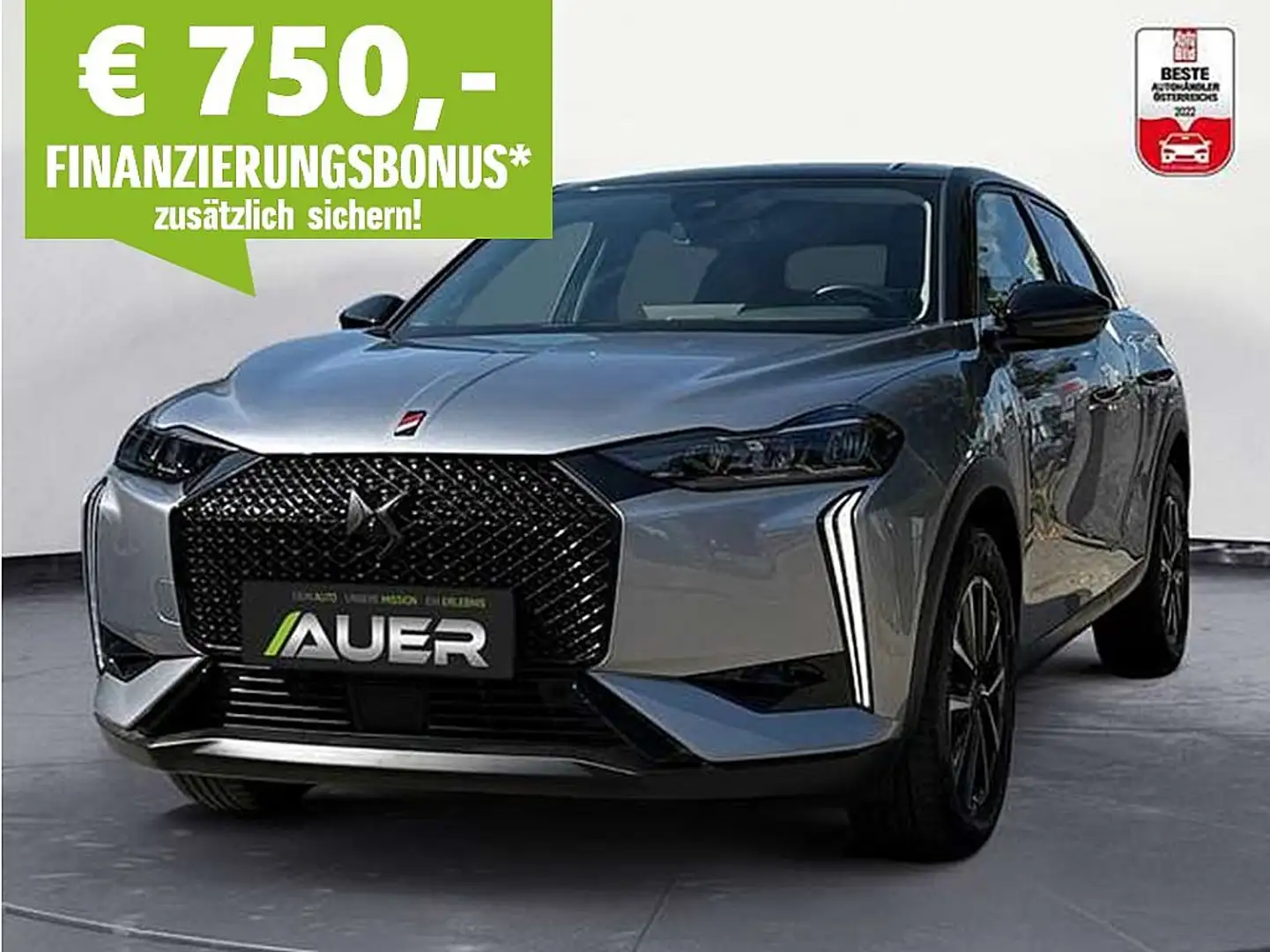 DS Automobiles DS 3 PT 130 Performance Line Aut. | LED | Kamera Gris - 1