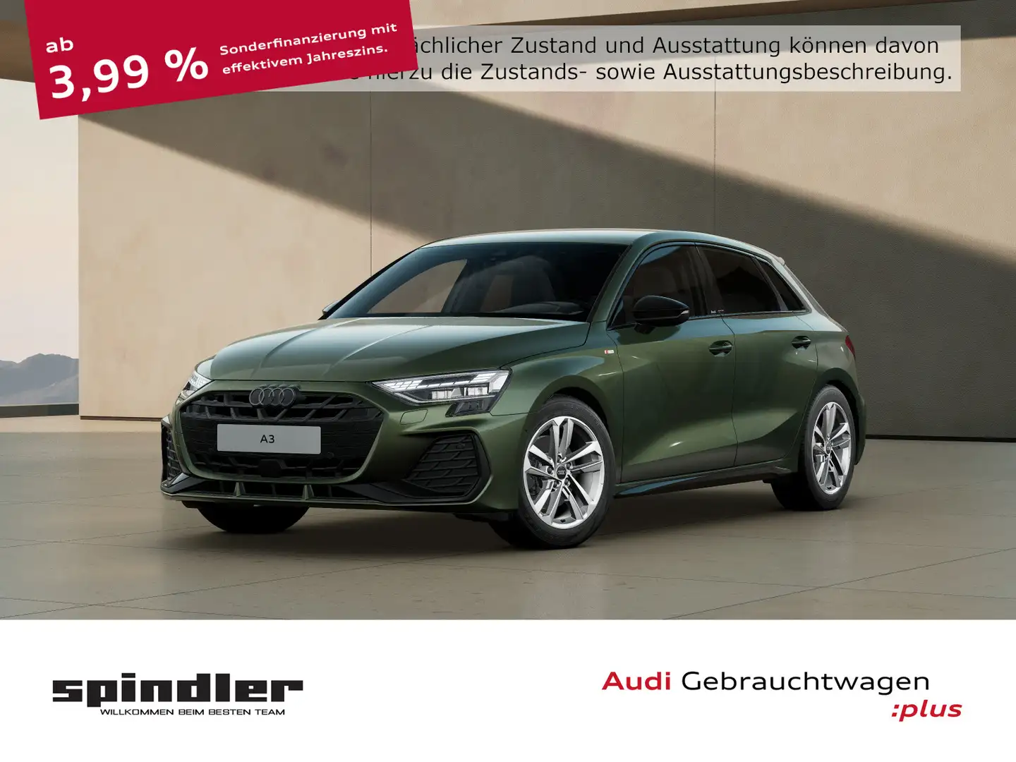 Audi A3 S-Line 35 TFSI S-tronic / AHK, LED Vert - 1