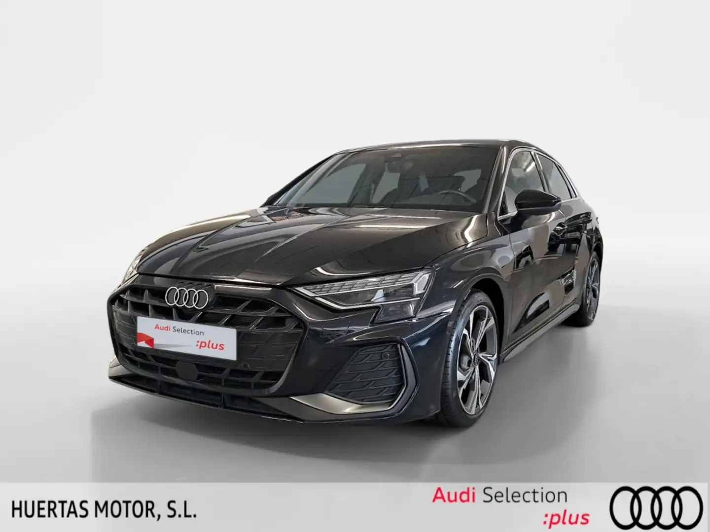 Audi A3 BERLINA CON PORTON 2.0 35 TDI S TRONIC S LINE SPOR Schwarz - 1
