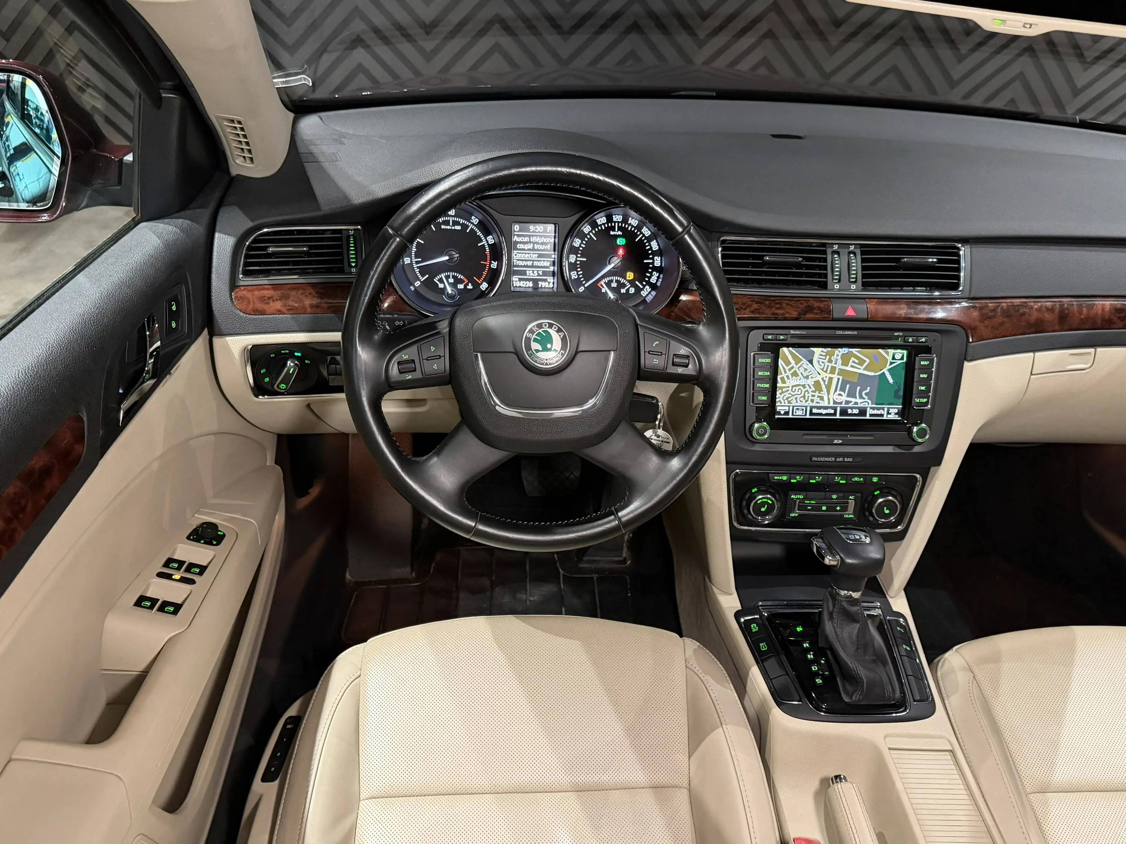 Skoda Superb SW✅1.8 TSI DSG 12 Maanden GARANTIE Memory Leder Verw+Gekoelde Zetels Navi Xenon Trekhaak — photo 7