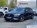Volvo V60 T8 Recharge AWD Ultimate Dark 360CAM/AHK/ACC Bleu - thumbnail 1