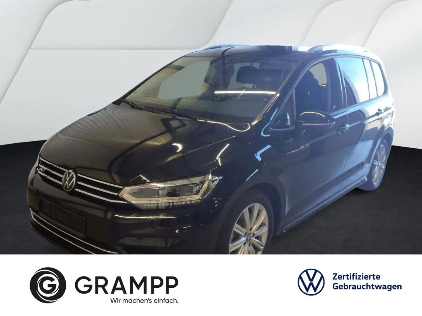 Volkswagen Touran Comfortline 1.5TSI DSG +R-LINE+KAMERA+LED Schwarz - 1