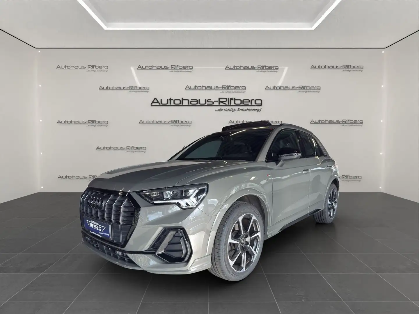 Audi Q3 35 TDI Q S-line AHK/Navi/Pano/LED/360°/Sound Gris - 1