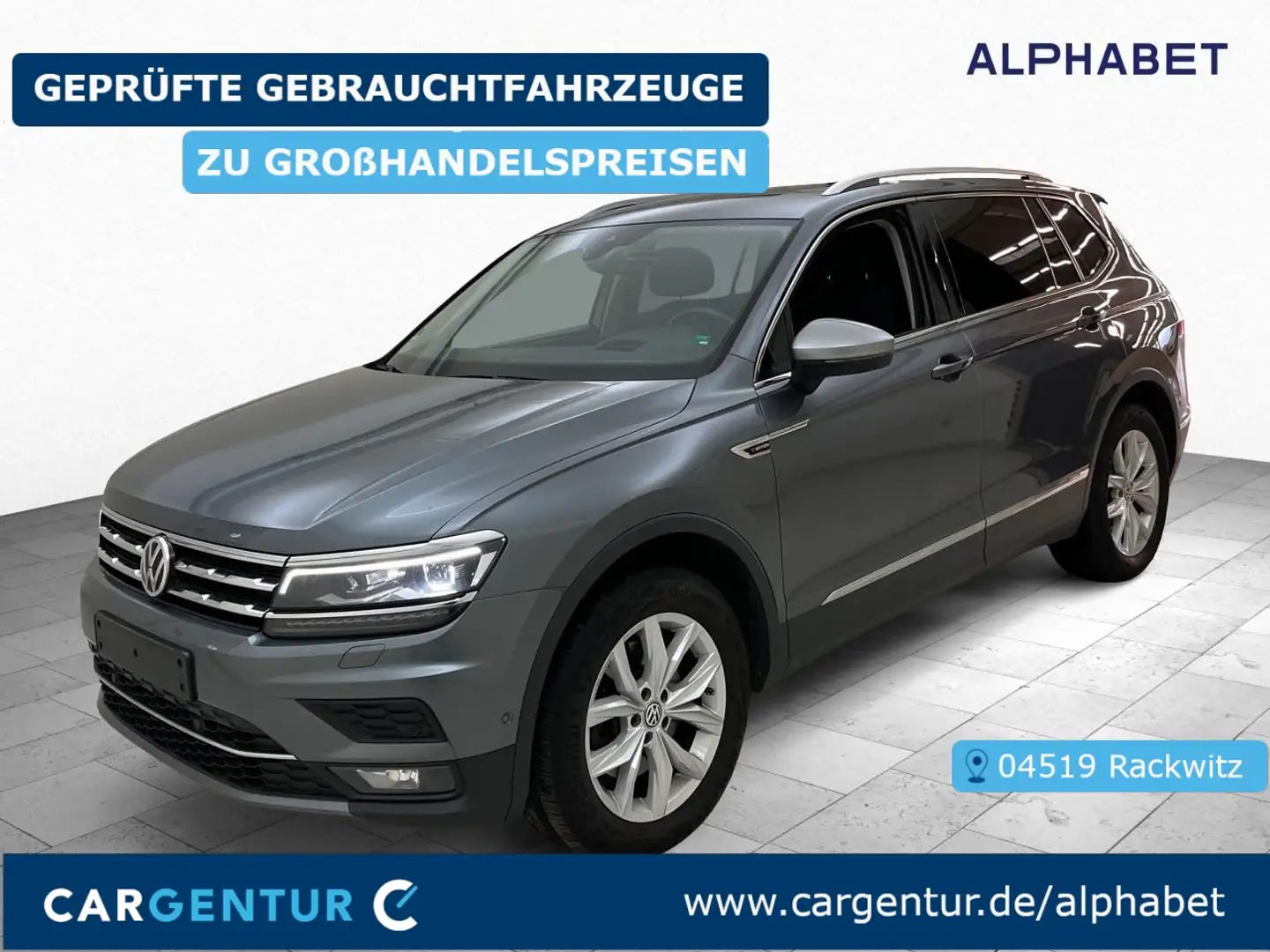 Volkswagen Tiguan Allspace 2.0 TDI Highline 4Motion AID AHK Gris - 1