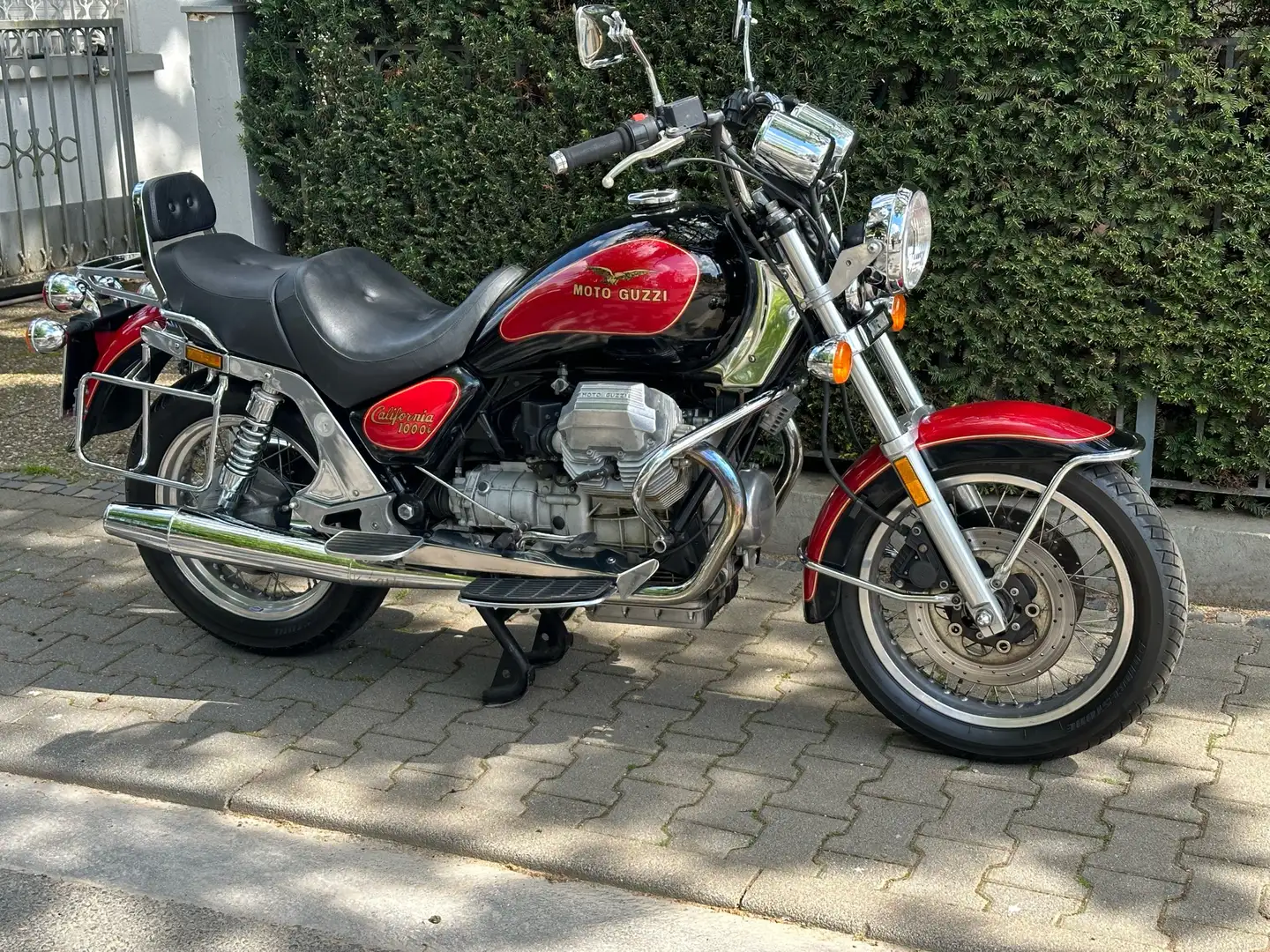 Moto Guzzi California 1000 Einspritzer Rot - 1