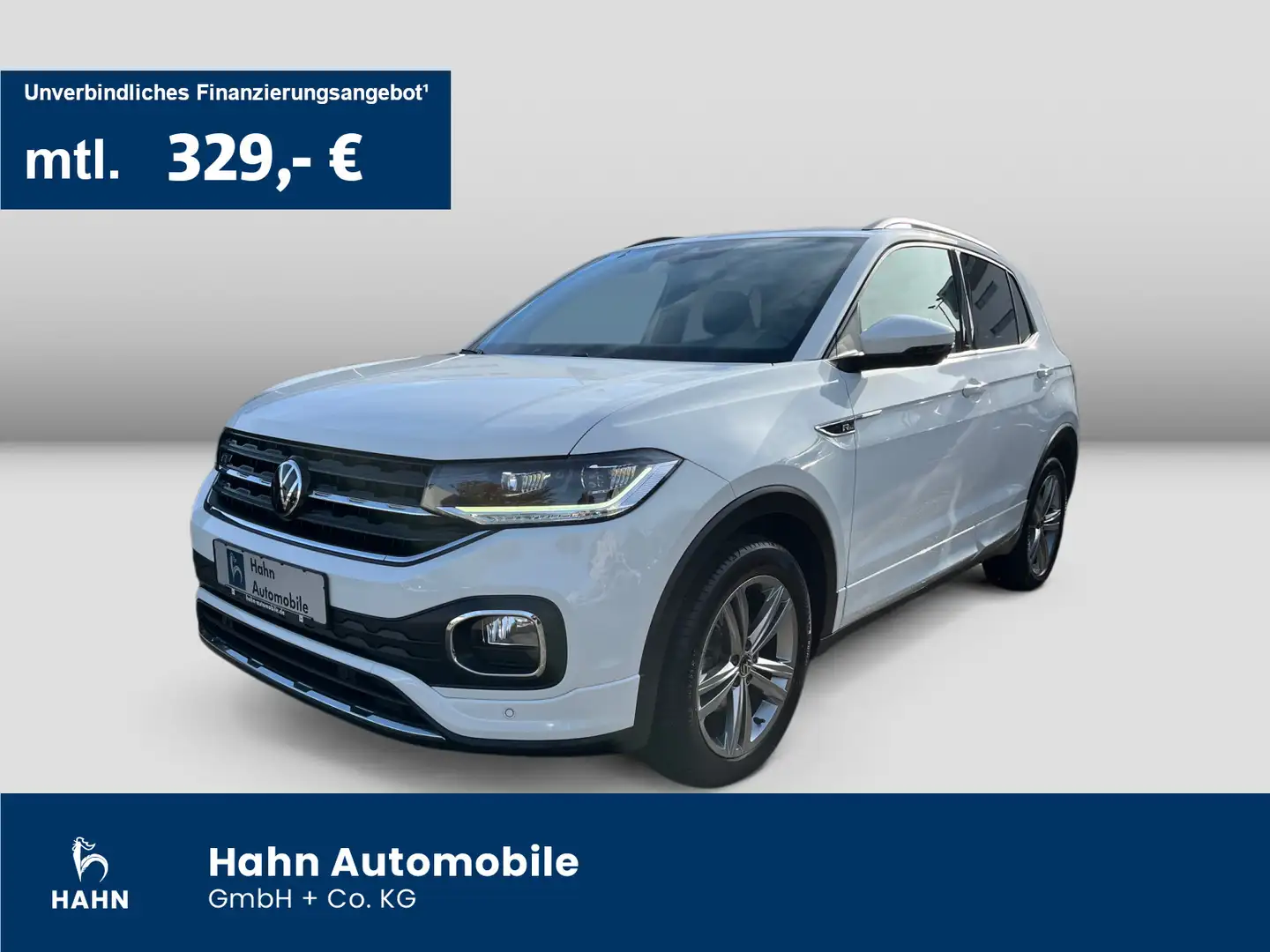 Volkswagen T-Cross 1.0TSI DSG Life R-Line LED Nav ACC Sitzh Weiß - 1