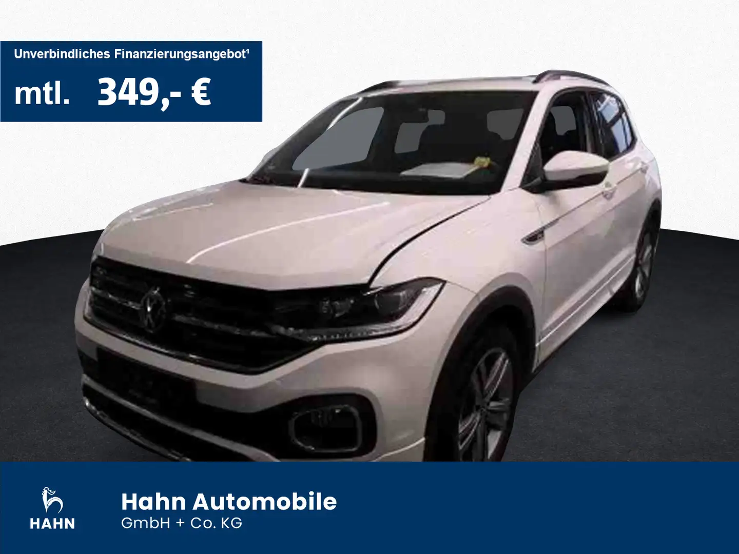 Volkswagen T-Cross 1.0TSI DSG Life R-Line LED Nav ACC Sitzh Weiß - 1