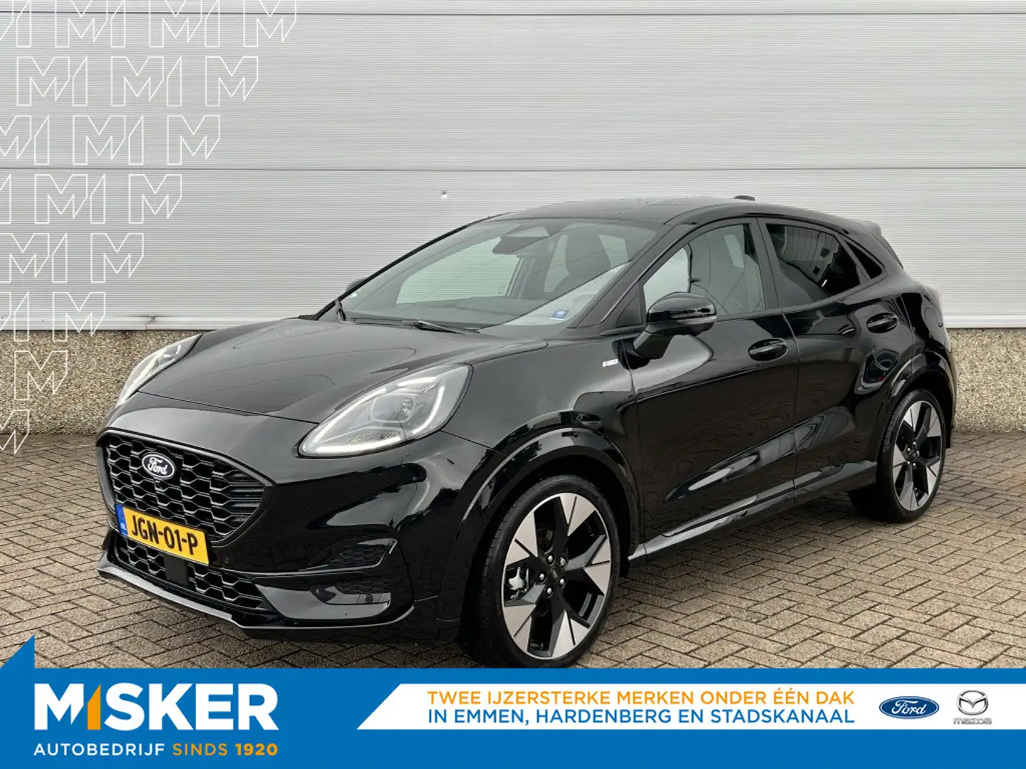 Ford Puma 1.0 EB Hyb ST-Line X DRIVERPACK! WINTERPACK! 19 IN Zwart - 1
