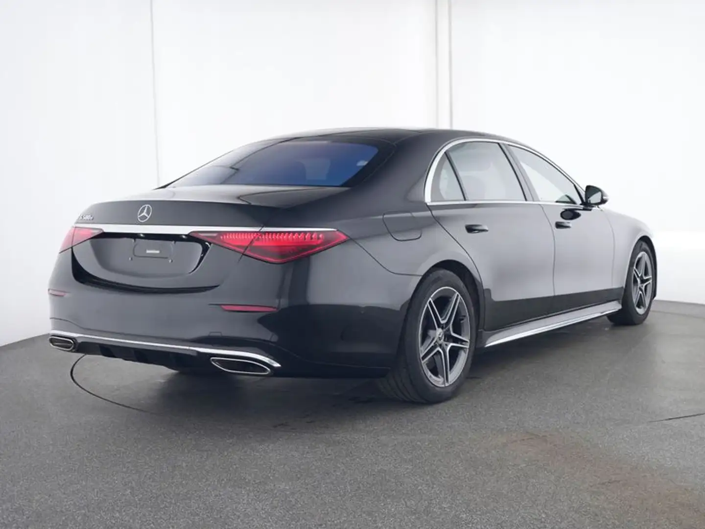Mercedes-Benz S 580 e Limousine lang +AMG+MBUX+Sitzklima+Pano Negru - 2