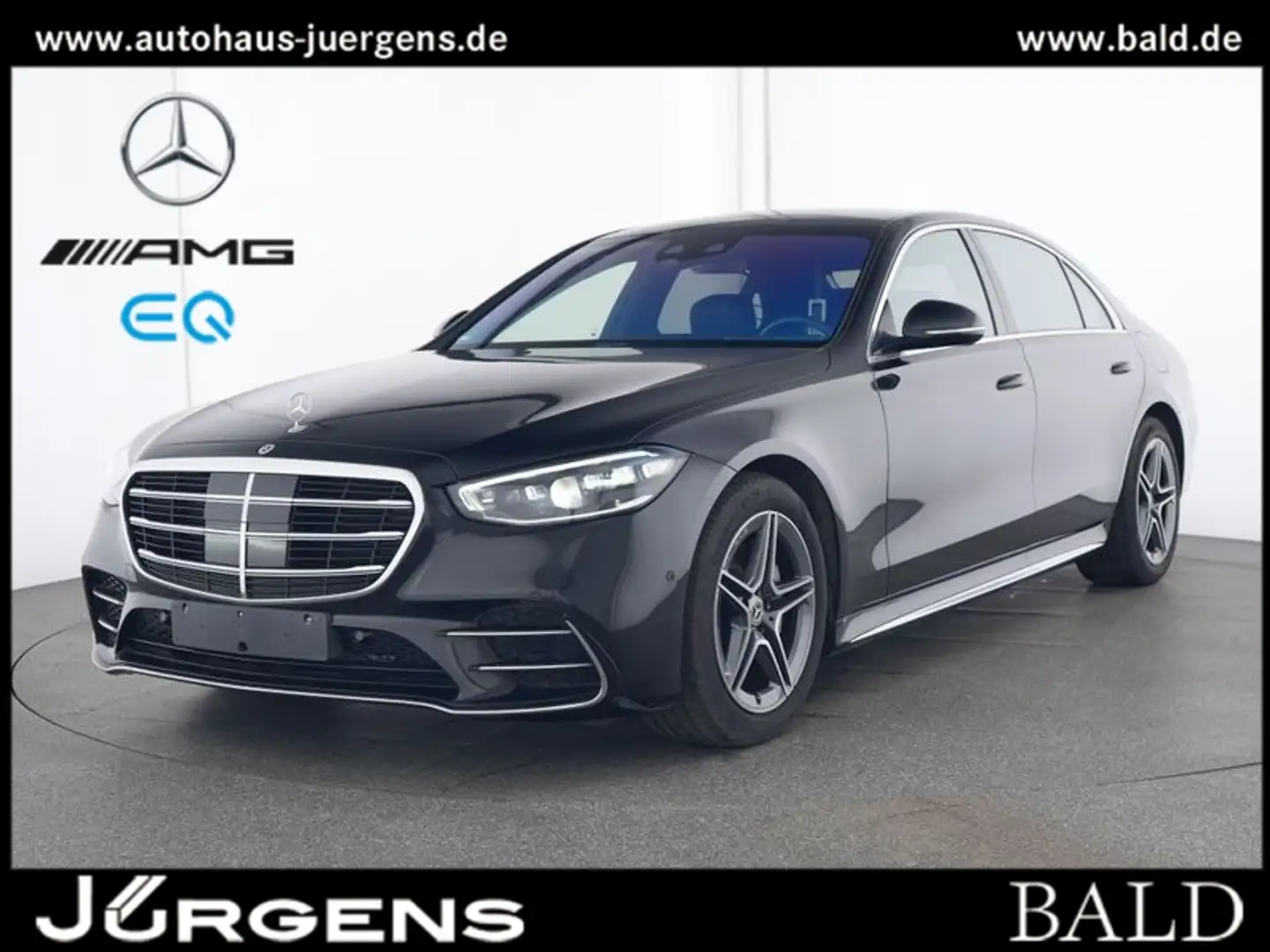 Mercedes-Benz S 580 e Limousine lang +AMG+MBUX+Sitzklima+Pano Чёрный - 2