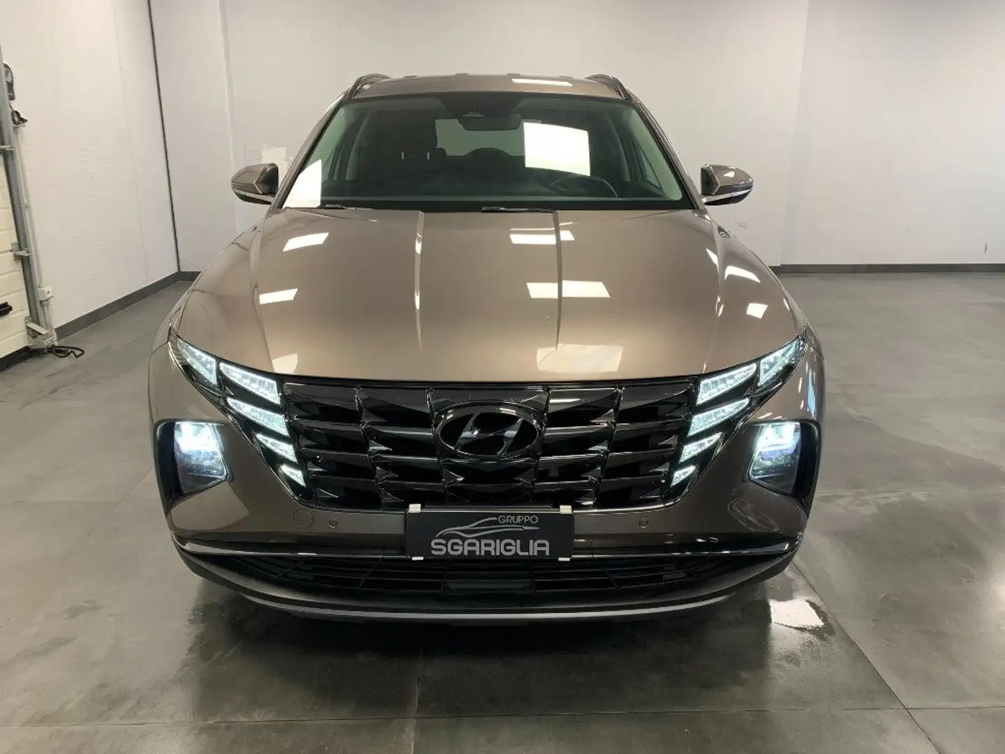 Hyundai TUCSON 1.6 CRDI / IBRIDO 48V DCT XLine Marrone - 2