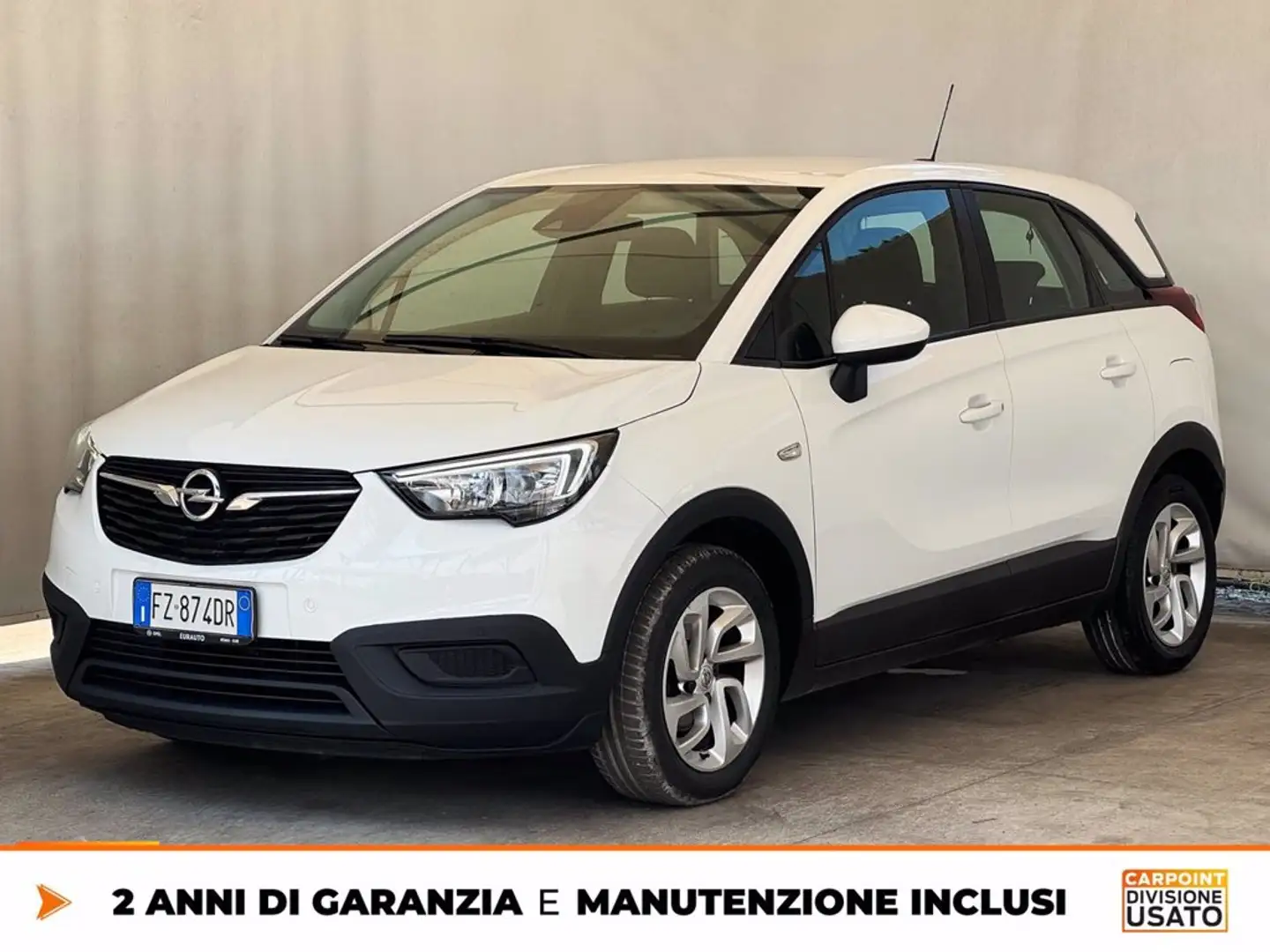 Opel Crossland X 1.2 innovation 83cv my18.5 Blanc - 1