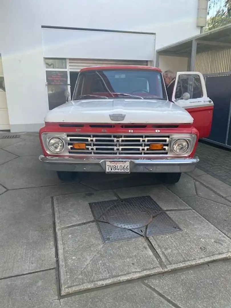 Ford F 100 Long, Pick-up, V8 Zylinder, Automatik Rot - 2
