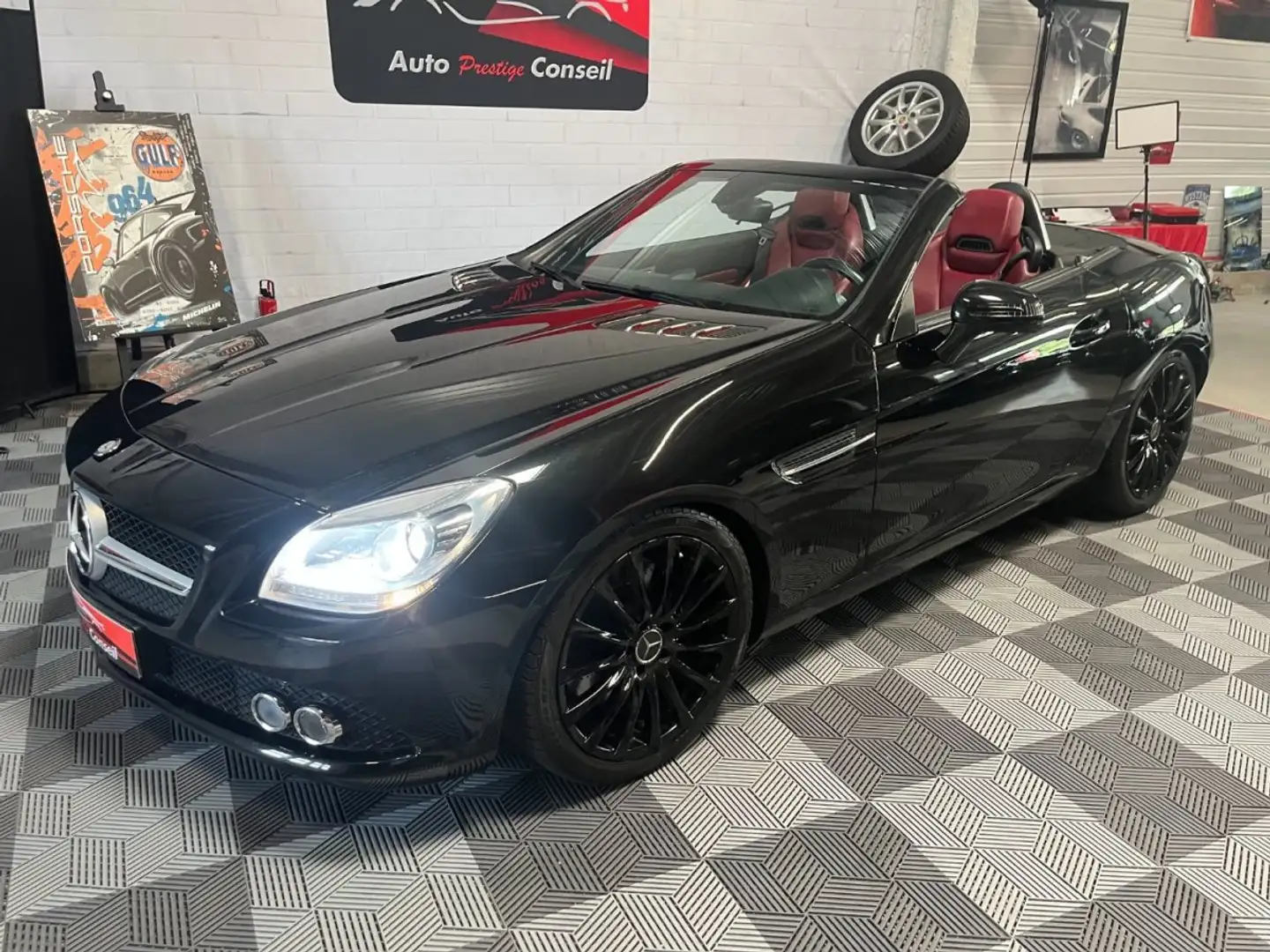 Mercedes-Benz SLK 350 K BLUEEFFICIENCY Auto Schwarz - 1