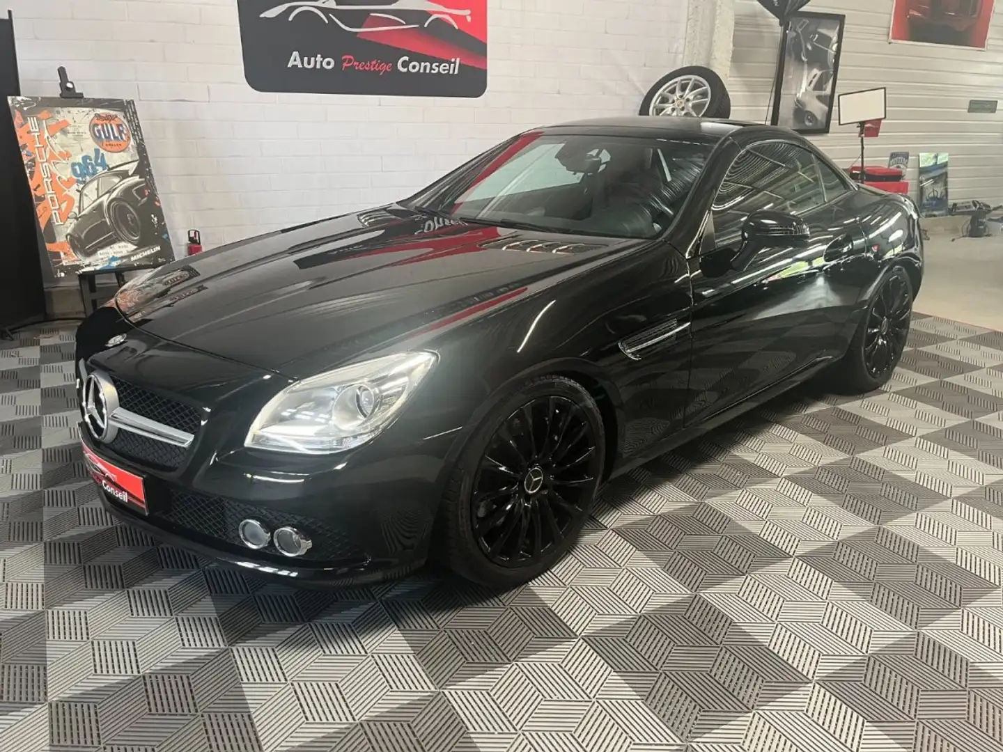 Mercedes-Benz SLK 350 K BLUEEFFICIENCY Auto Schwarz - 2