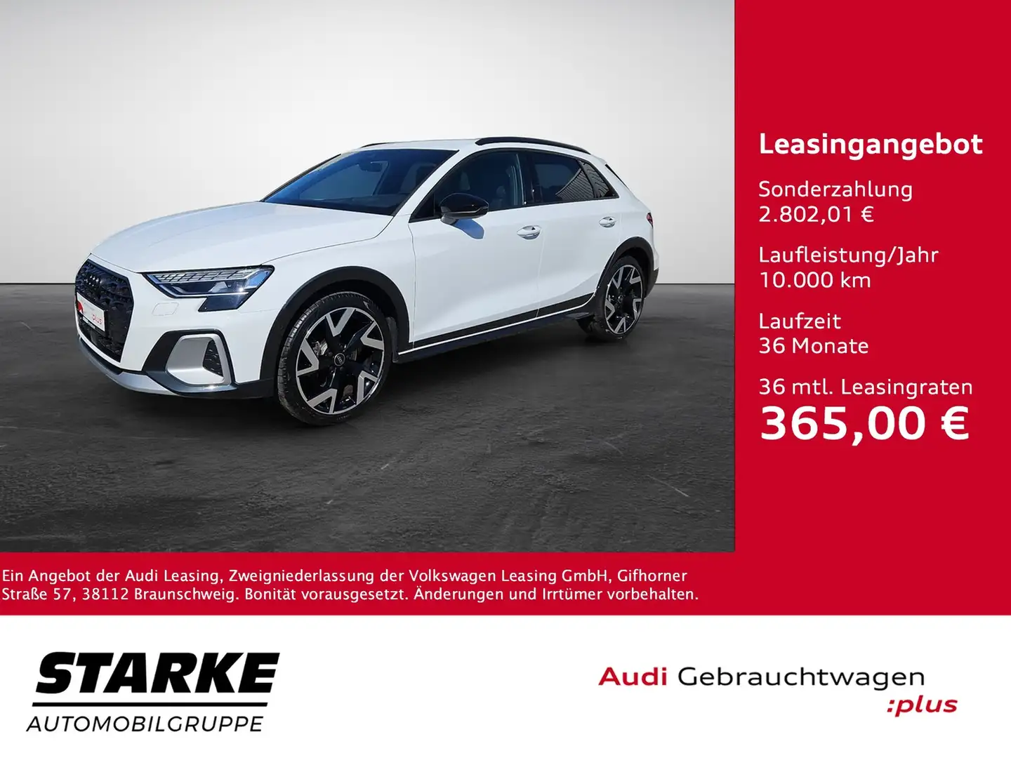 Audi A3 allstreet 35 TDI S tronic NaviPlus Matrix Leder... Grau - 1