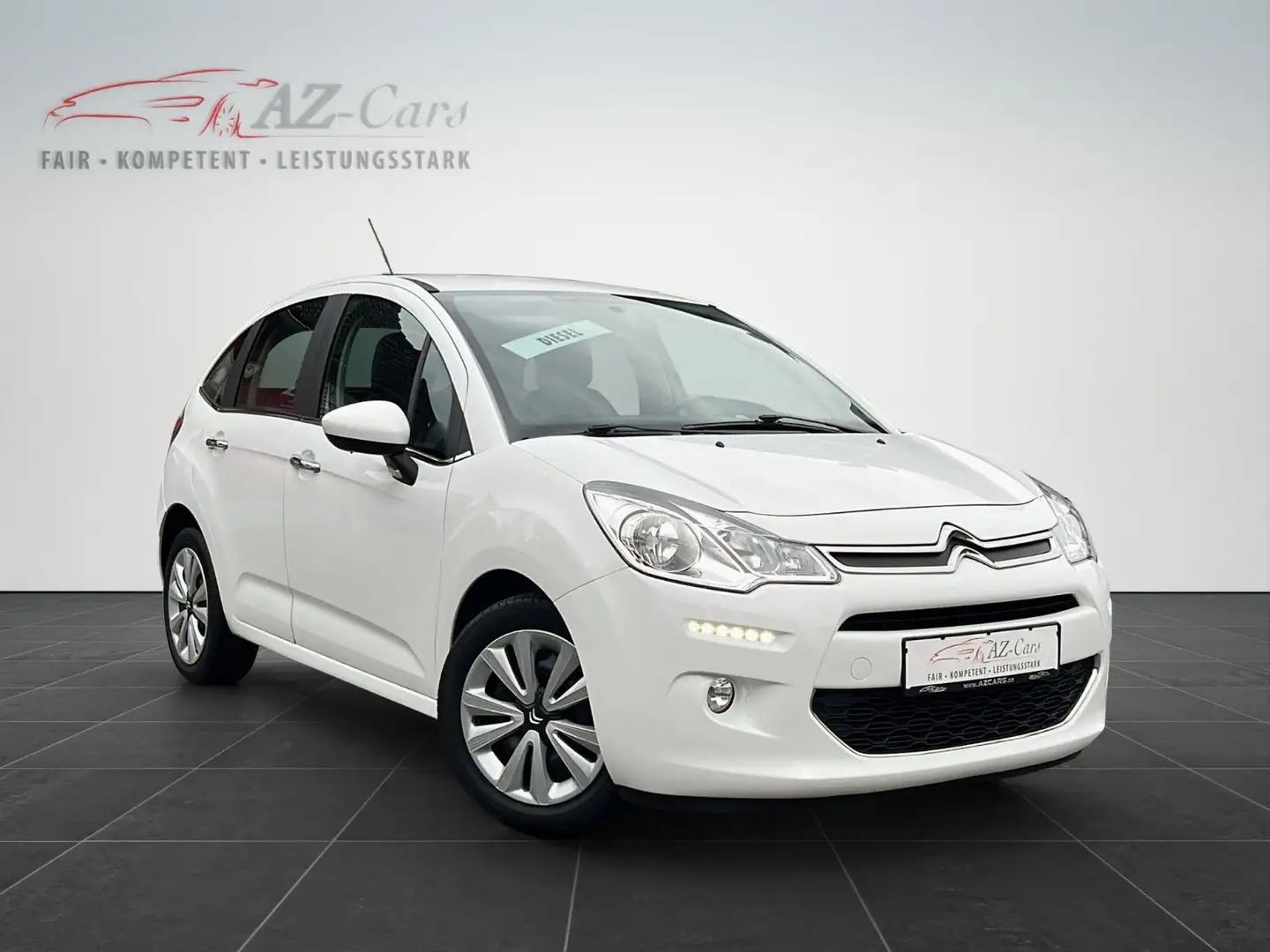 Citroen C3 BlueHDI 100 Selection *KLIMA*TEMPOMAT*PDC* Weiß - 1