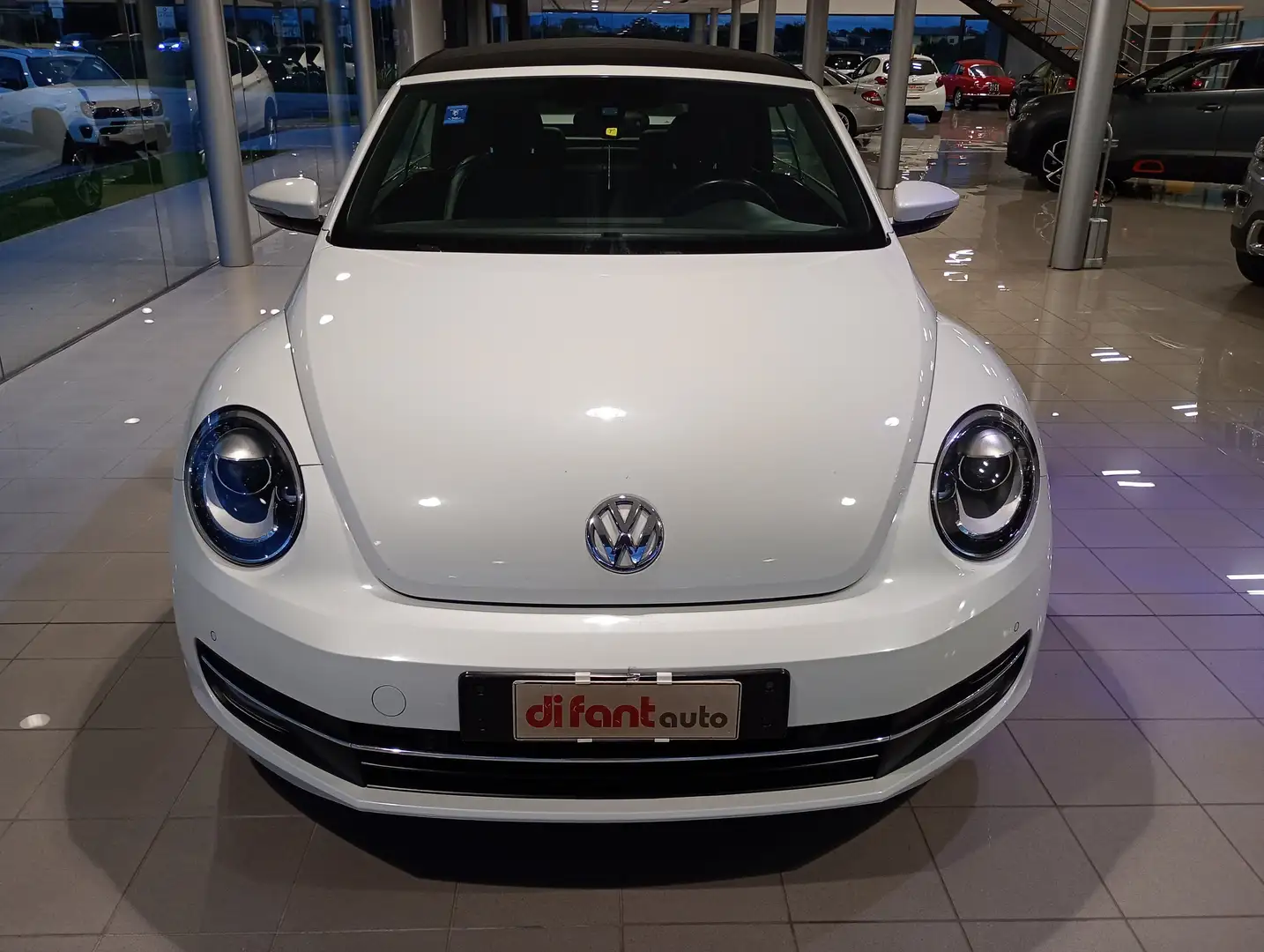 Volkswagen New Beetle New Beetle Cabrio 1.6 tdi Bianco - 2