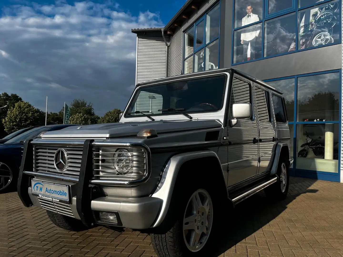 Mercedes-Benz G 400 CDI/Allrad/Vollleder/Navi/Xenon Zilver - 2