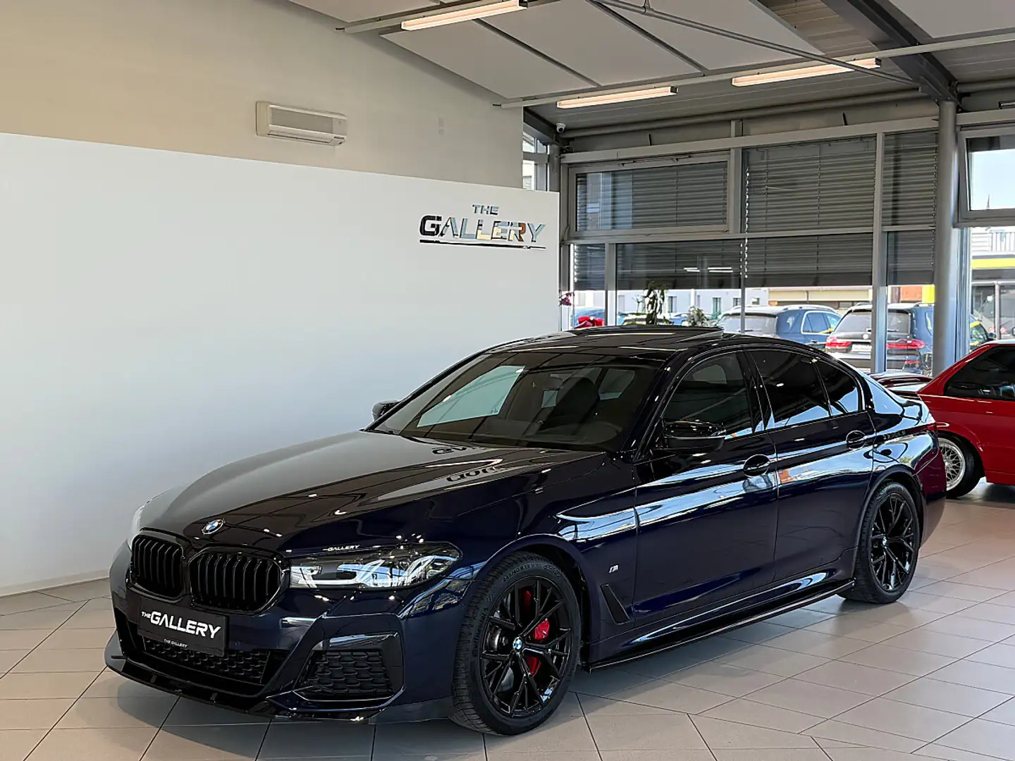 BMW 540 i 48 V Aut.*M-Sport*Schiebedach*Keyless*Head-Up Blau - 2
