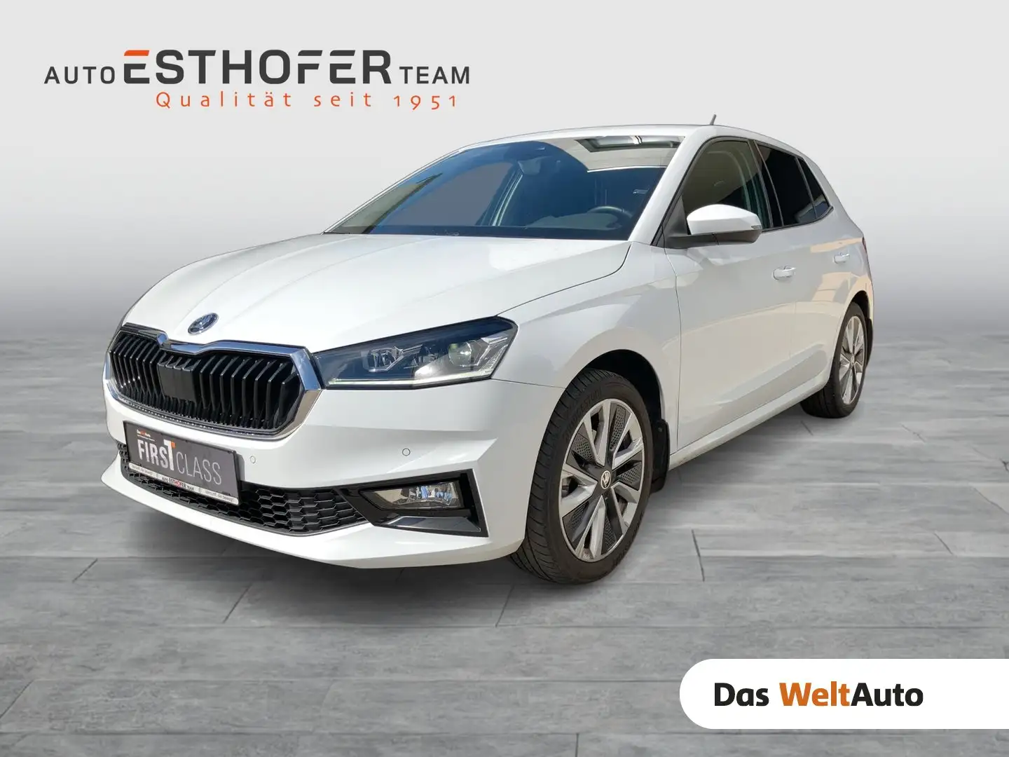 Skoda Fabia Style TSI Weiß - 1