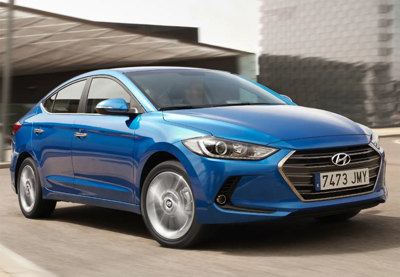 Hyundai ELANTRA 1.6 4p. Comfort Gris - 1