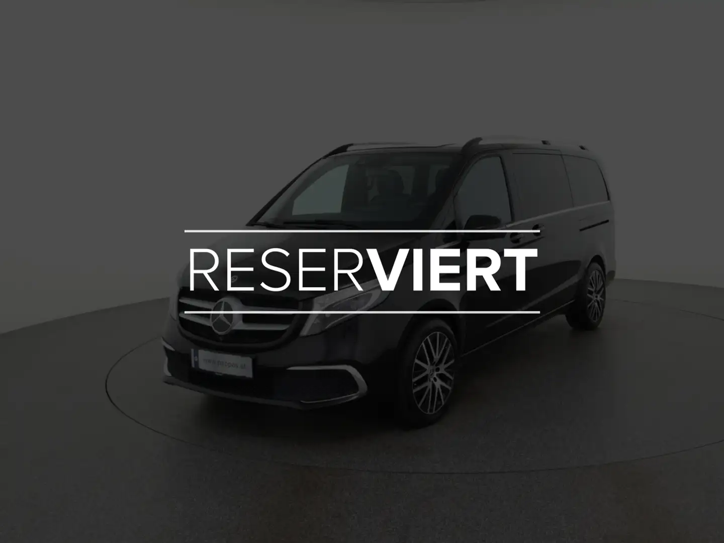 Mercedes-Benz V 300 D 4Matic 7 Sitze Distr PTS Keyl Stdhz SHZ Schwarz - 1
