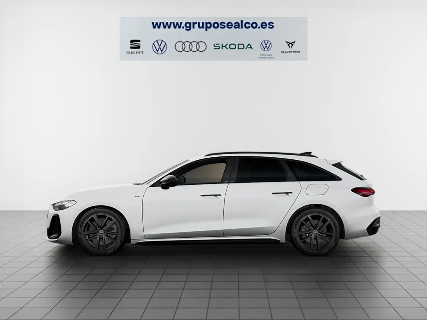 Audi A5 Avant e-hybrid Black line quattro S tronic 220kW Blanco - 2