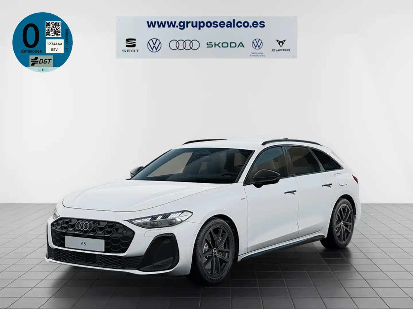 Audi A5 Avant e-hybrid Black line quattro S tronic 220kW Blanco - 1