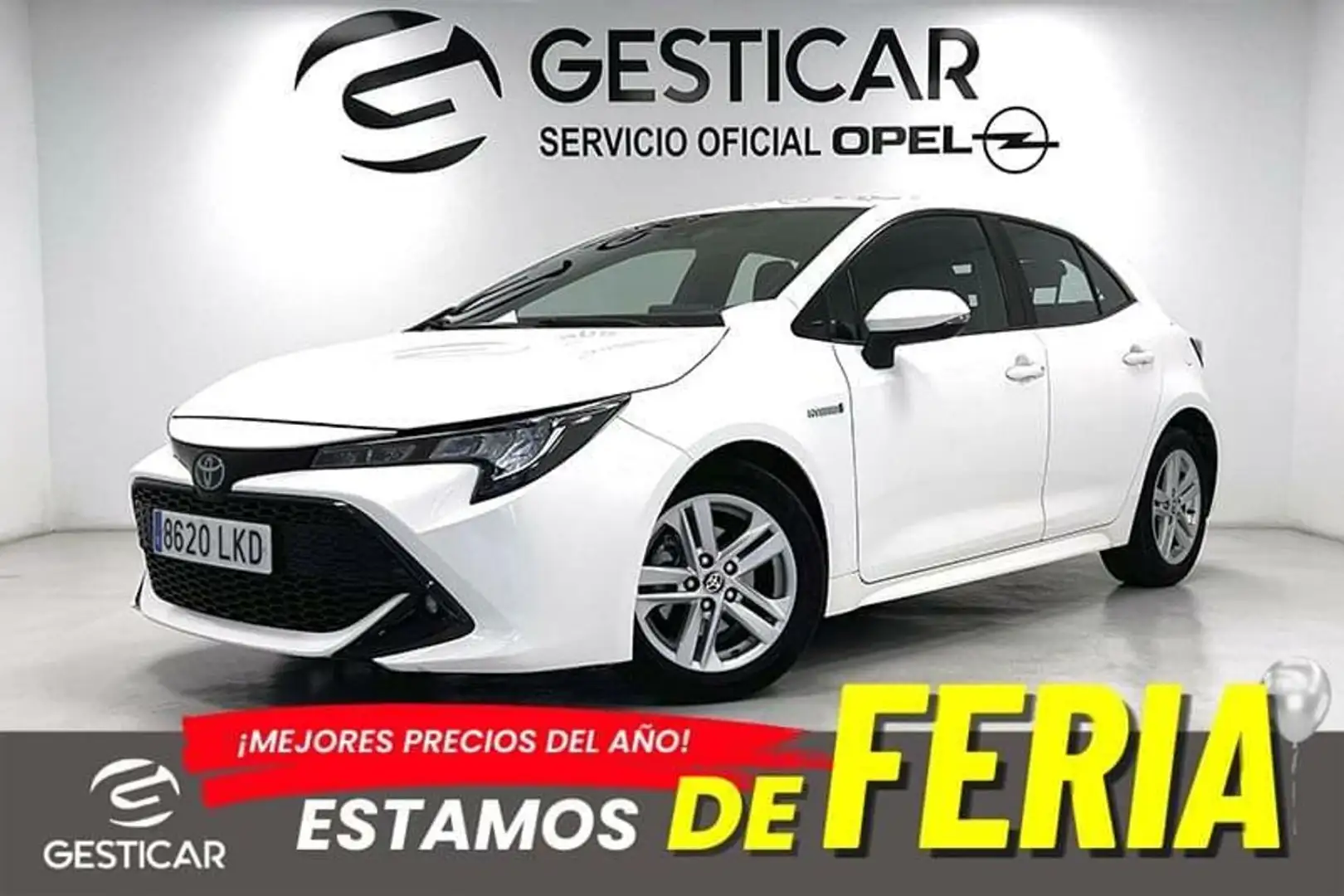 Toyota Corolla 1.8 125H ACTIVE TECH Wit - 1