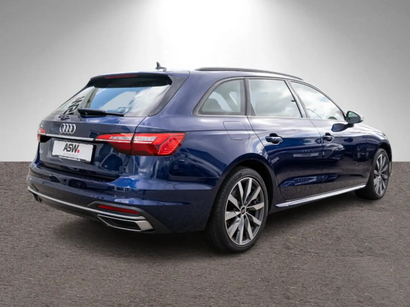 Audi A4 advanced 40TDI Stronic LED Navi PDC AHK Bleu - 2