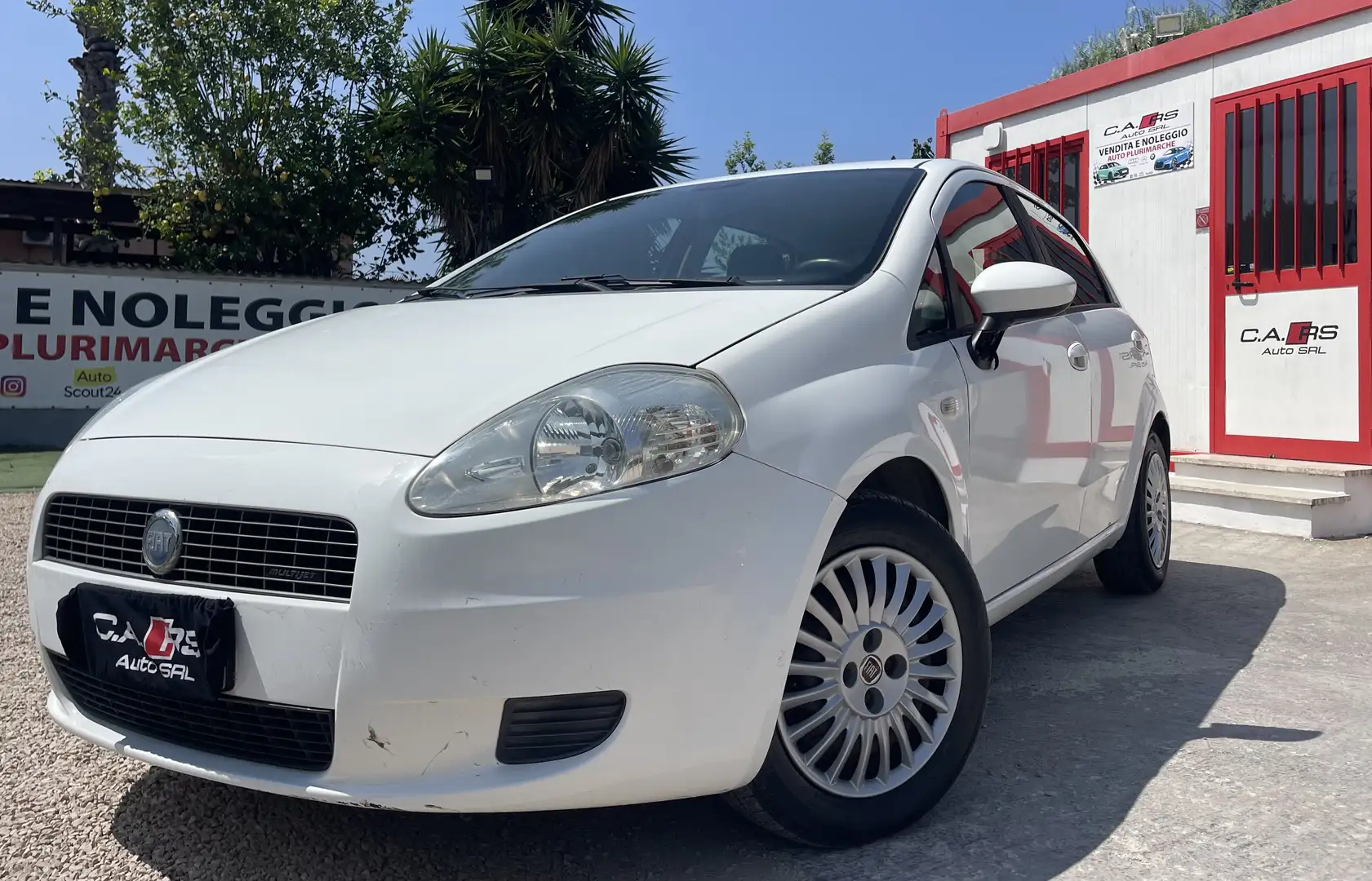 Fiat Grande Punto Active 1.3 Multijet 75cv Bianco - 1