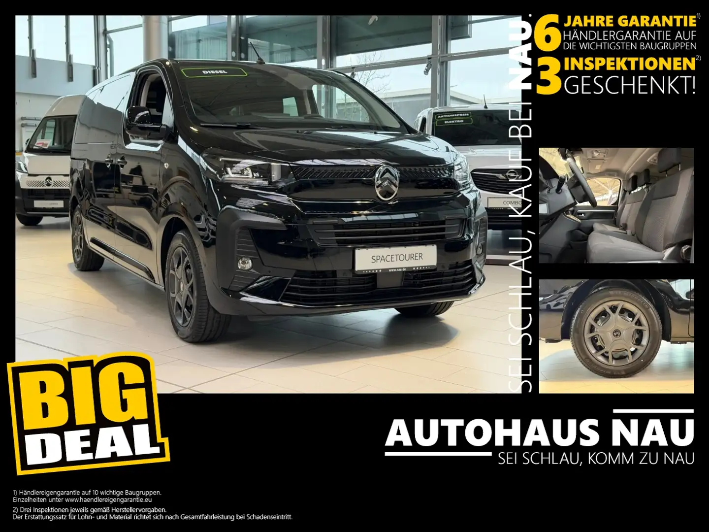 Citroen Spacetourer Plus M 9-Sitzer! Anhängerkupplung! Negru - 1