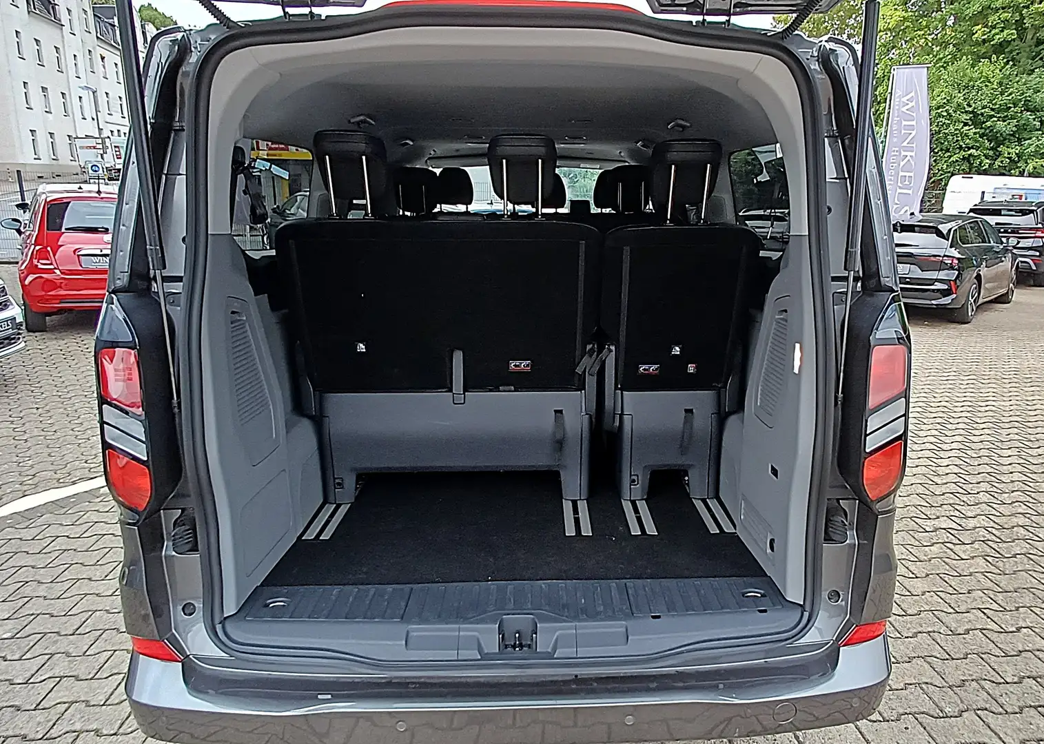 Ford Transit Custom Tourneo CustomTitanium L2-8Gang-Navi-Leder-Kamera Grau - 2