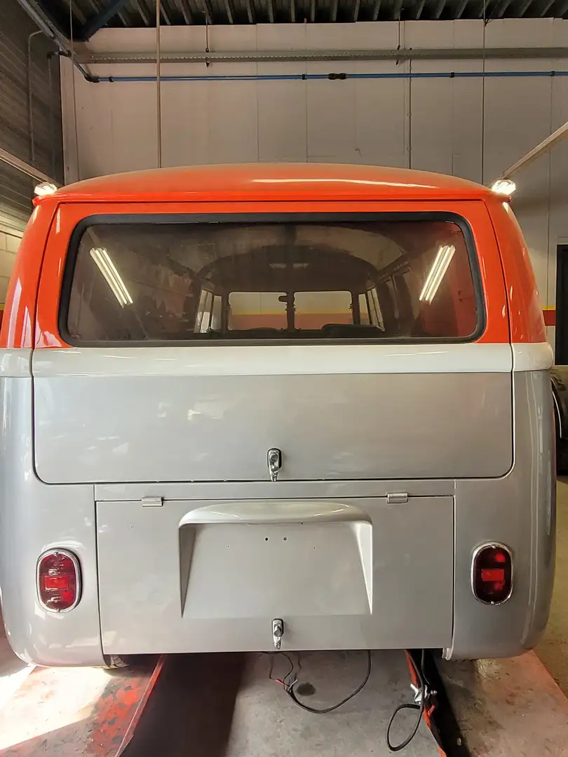 Volkswagen T1 panel met door loop Pomarańczowy - 2