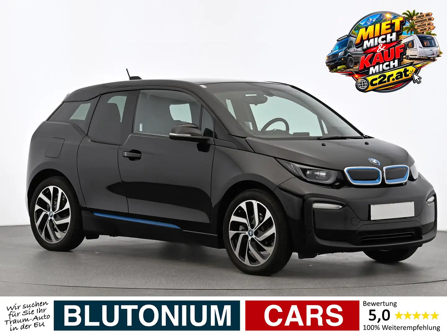 BMW i3 120 Ah Komfort-Paket *Wärmepumpe*SiHz*gr. Navi* Schwarz - 1
