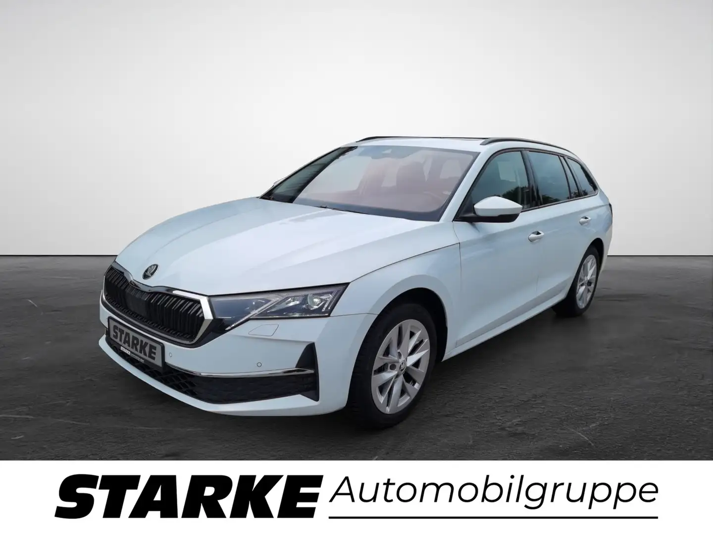 Skoda Octavia Combi 1,5l TSI DSG Selection Biały - 2