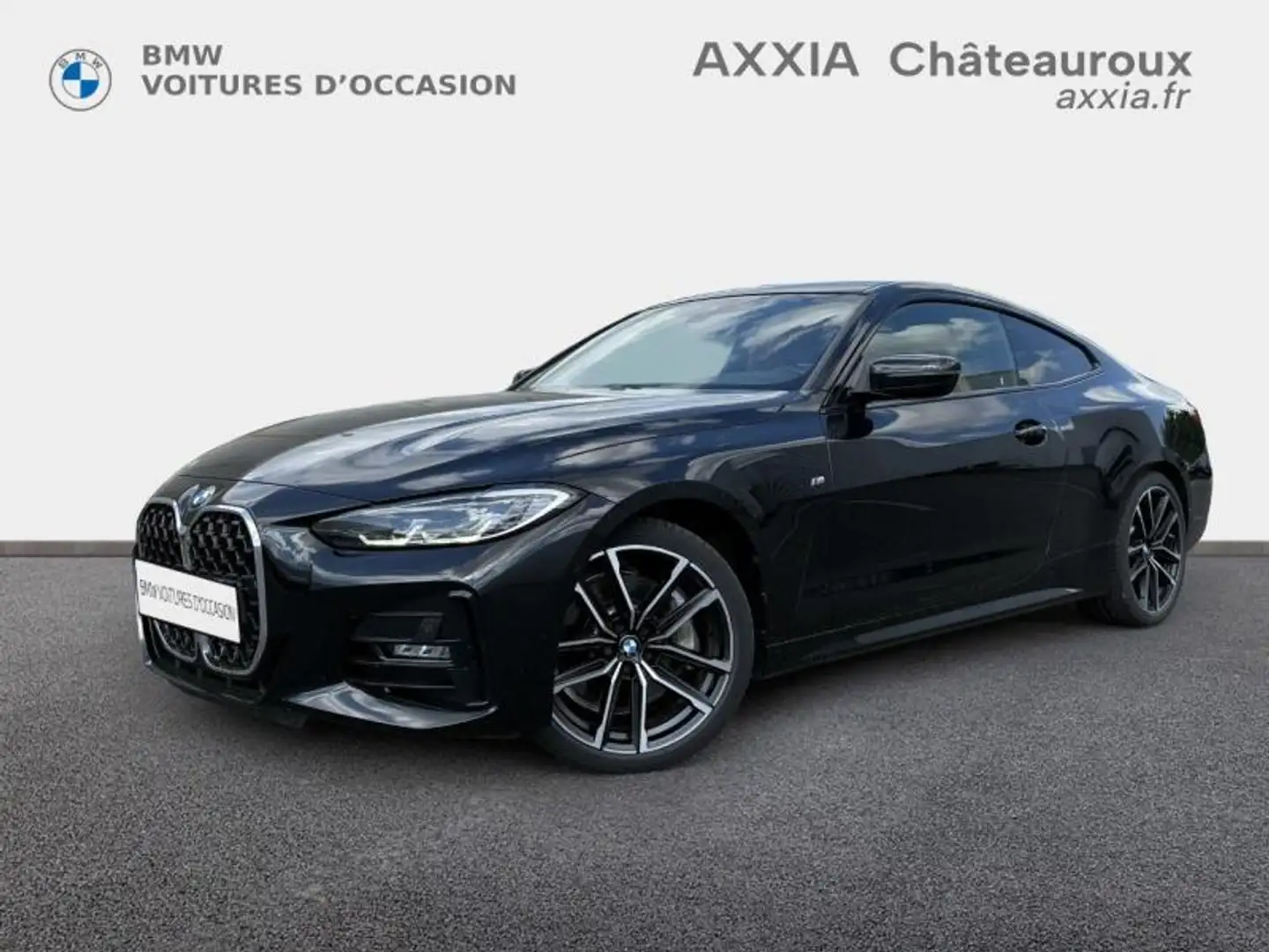 BMW 430 430dA xDrive 286ch M Sport Zwart - 1